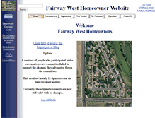 Tablet Screenshot of fairwaywest.com